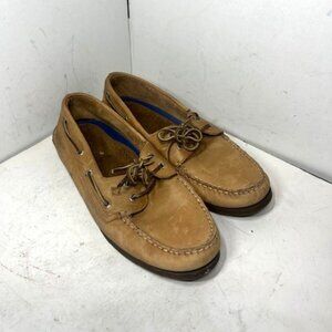 Sperry Men's Top Sider Tan Boat Loafer Shoes Sz 11.5 M